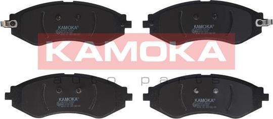 Kamoka JQ101257 - Гальмівні колодки, дискові гальма autocars.com.ua