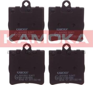 Kamoka JQ1012622 - Тормозные колодки, дисковые, комплект autodnr.net