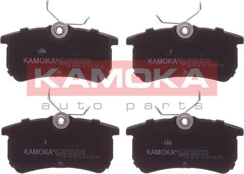 Kamoka JQ1012638 - Тормозные колодки, дисковые, комплект avtokuzovplus.com.ua