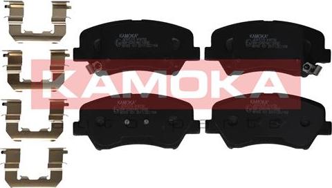 Kamoka JQ101270 - Гальмівні колодки, дискові гальма autocars.com.ua