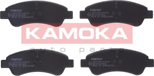 Kamoka JQ1012798 - Тормозные колодки, дисковые, комплект autodnr.net