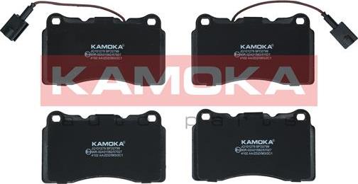 Kamoka JQ101279 - Тормозные колодки, дисковые, комплект autodnr.net