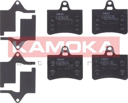 Kamoka JQ1012826 - Тормозные колодки, дисковые, комплект avtokuzovplus.com.ua