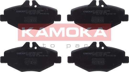 Kamoka JQ1012828 - Гальмівні колодки, дискові гальма autocars.com.ua