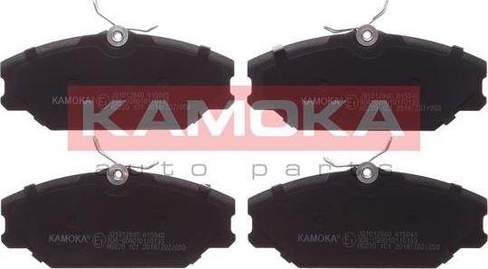 Kamoka JQ1012840 - Гальмівні колодки, дискові гальма autocars.com.ua