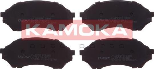 Kamoka JQ1012910 - Тормозные колодки, дисковые, комплект avtokuzovplus.com.ua