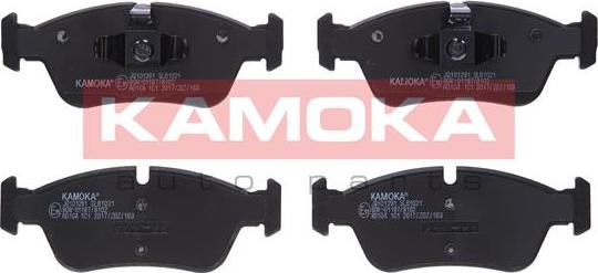 Kamoka JQ101291 - Тормозные колодки, дисковые, комплект avtokuzovplus.com.ua