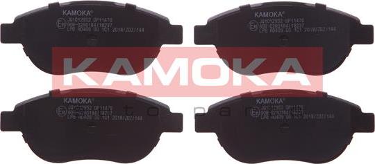 Kamoka JQ1012952 - Тормозные колодки, дисковые, комплект avtokuzovplus.com.ua