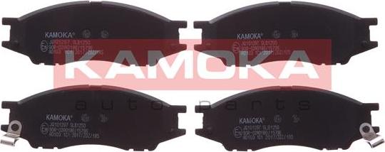 Kamoka JQ101297 - Тормозные колодки, дисковые, комплект avtokuzovplus.com.ua