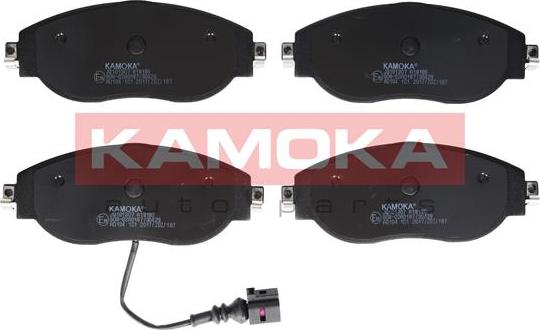 Kamoka JQ101307 - Гальмівні колодки, дискові гальма autocars.com.ua