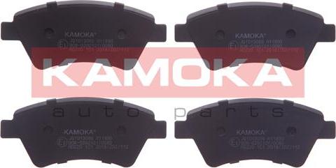 Kamoka JQ1013088 - Тормозные колодки, дисковые, комплект avtokuzovplus.com.ua