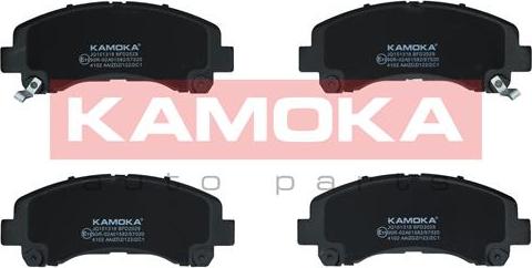 Kamoka JQ101316 - Тормозные колодки, дисковые, комплект avtokuzovplus.com.ua