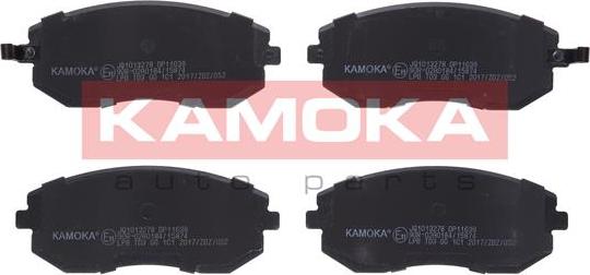Kamoka JQ1013278 - Тормозные колодки, дисковые, комплект avtokuzovplus.com.ua