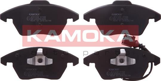 Kamoka JQ1013282 - Тормозные колодки, дисковые, комплект avtokuzovplus.com.ua