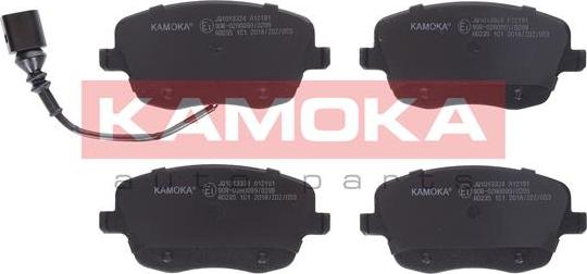 Kamoka JQ1013324 - Гальмівні колодки, дискові гальма autocars.com.ua