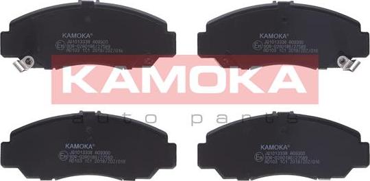 Kamoka JQ1013338 - Гальмівні колодки, дискові гальма autocars.com.ua