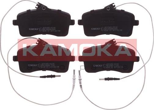 Kamoka JQ1013450 - Тормозные колодки, дисковые, комплект avtokuzovplus.com.ua