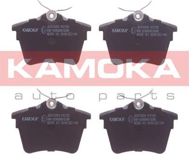 Kamoka JQ1013454 - Гальмівні колодки, дискові гальма autocars.com.ua