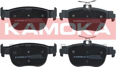 Kamoka JQ101345 - Гальмівні колодки, дискові гальма autocars.com.ua