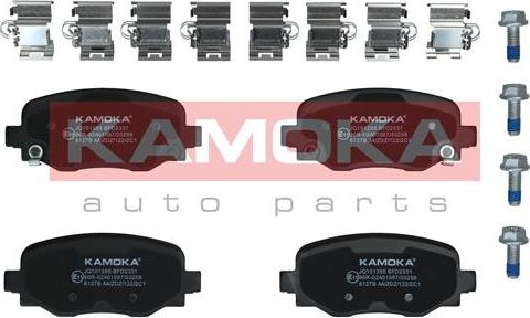 Kamoka JQ101355 - Тормозные колодки, дисковые, комплект autodnr.net
