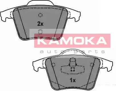 Kamoka JQ1013564 - Тормозные колодки, дисковые, комплект avtokuzovplus.com.ua