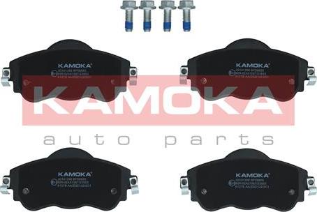 Kamoka JQ101356 - Гальмівні колодки, дискові гальма autocars.com.ua