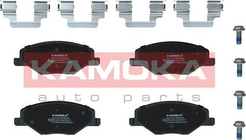 Kamoka JQ101362 - Гальмівні колодки, дискові гальма autocars.com.ua