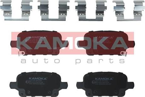 Kamoka JQ101364 - Тормозные колодки, дисковые, комплект avtokuzovplus.com.ua
