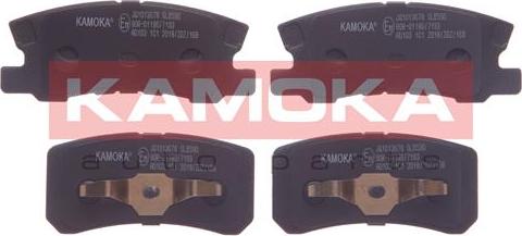Kamoka JQ1013678 - Тормозные колодки, дисковые, комплект autodnr.net