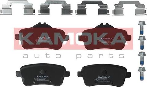Kamoka JQ101372 - Гальмівні колодки, дискові гальма autocars.com.ua