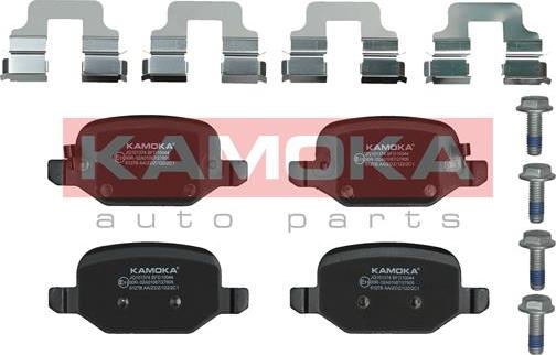 Kamoka JQ101374 - Гальмівні колодки, дискові гальма autocars.com.ua