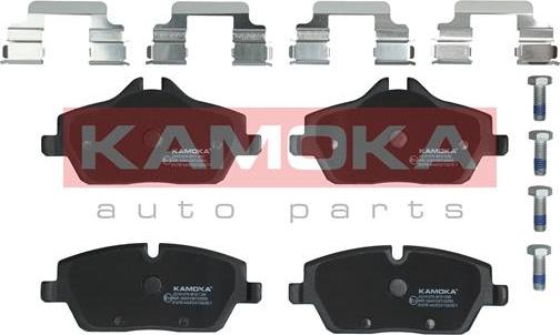 Kamoka JQ101379 - Гальмівні колодки, дискові гальма autocars.com.ua