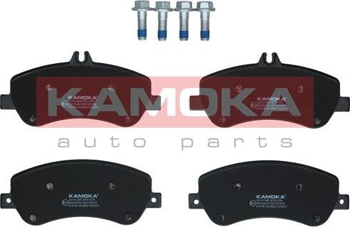Kamoka JQ101385 - Гальмівні колодки, дискові гальма autocars.com.ua