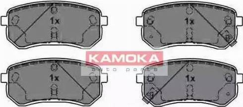 Kamoka JQ1013906 - Гальмівні колодки, дискові гальма autocars.com.ua