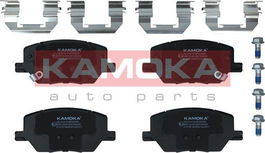 Kamoka JQ101419 - Тормозные колодки, дисковые, комплект avtokuzovplus.com.ua