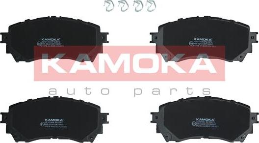 Kamoka JQ101464 - Гальмівні колодки, дискові гальма autocars.com.ua