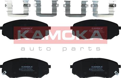 Kamoka JQ101471 - Тормозные колодки, дисковые, комплект avtokuzovplus.com.ua