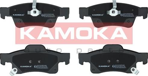 Kamoka JQ101476 - Тормозные колодки, дисковые, комплект avtokuzovplus.com.ua