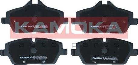 Kamoka JQ101479 - Тормозные колодки, дисковые, комплект autodnr.net