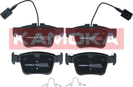 Kamoka JQ101518 - Тормозные колодки, дисковые, комплект autodnr.net