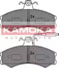 Kamoka JQ101574 - Гальмівні колодки, дискові гальма autocars.com.ua