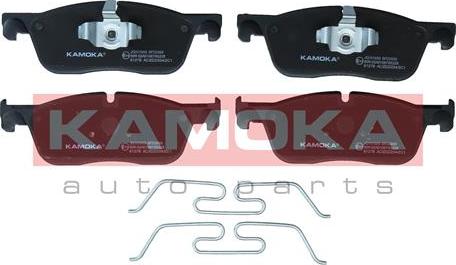 Kamoka JQ101658 - Тормозные колодки, дисковые, комплект avtokuzovplus.com.ua