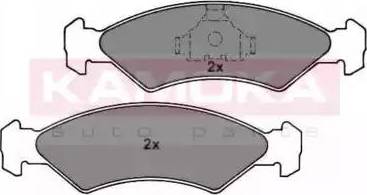 Kamoka JQ101730 - Тормозные колодки, дисковые, комплект avtokuzovplus.com.ua