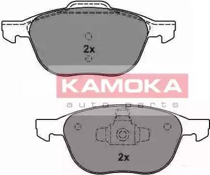 Kamoka JQ1018124 - Гальмівні колодки, дискові гальма autocars.com.ua