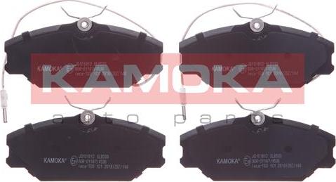 Kamoka JQ101812 - Тормозные колодки, дисковые, комплект avtokuzovplus.com.ua