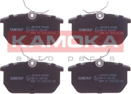 Kamoka JQ101818 - Тормозные колодки, дисковые, комплект avtokuzovplus.com.ua