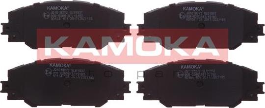 Kamoka JQ1018272 - Тормозные колодки, дисковые, комплект autodnr.net