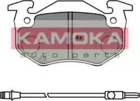 Kamoka JQ101880 - Тормозные колодки, дисковые, комплект autodnr.net