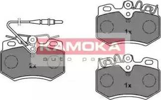 Kamoka JQ101910 - Тормозные колодки, дисковые, комплект avtokuzovplus.com.ua