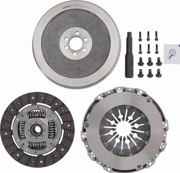 Kamoka KC116 - Комплект зчеплення autocars.com.ua